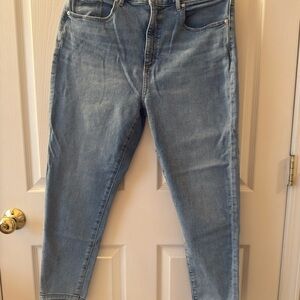 LOFT Light Blue Skinny Jeans